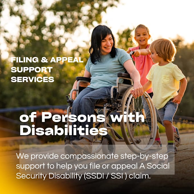provide ssdi ssi appeal packet with step by step instructions
