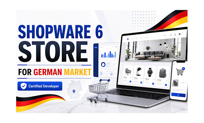 build a shopware 6 store for the german market