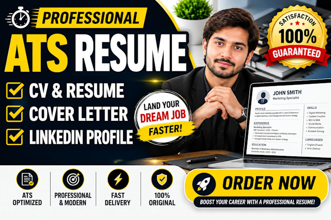 provide professional resume, CV writing service