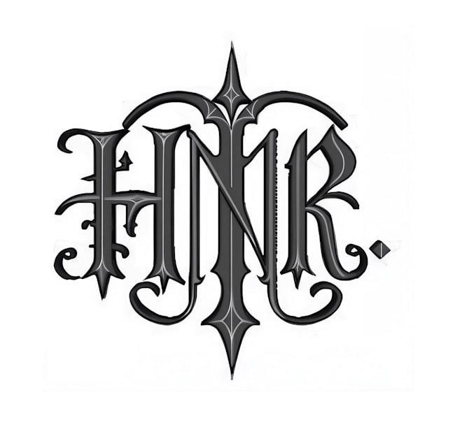 do an ultra realistic 3d metal rotating logo design