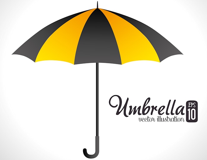 design fantastic umbrella logo