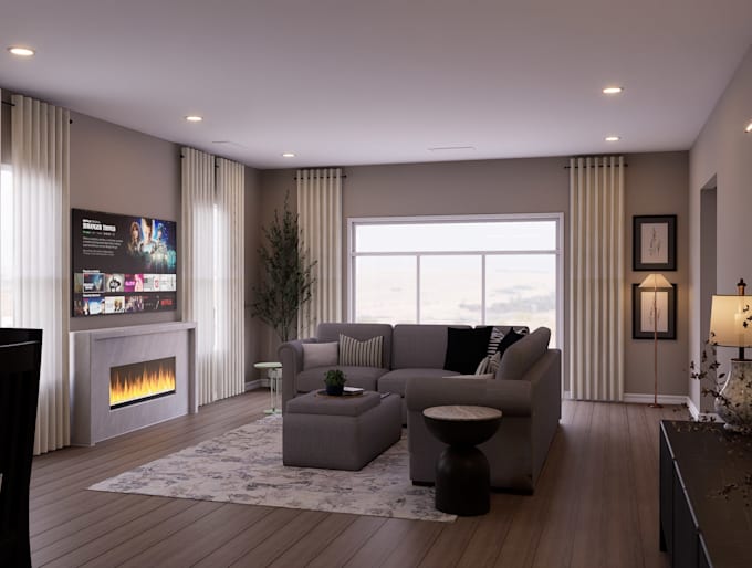 do 3d exterior, interior design of bedroom, bathroom, cafe, restaurant