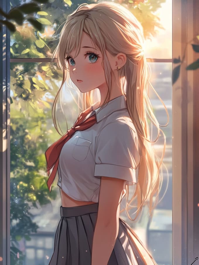 design a anime character