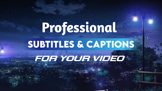 do accurate subtitles and captions for videos