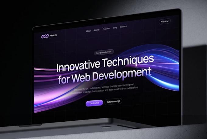 design a optimized custom website UI UX in figma