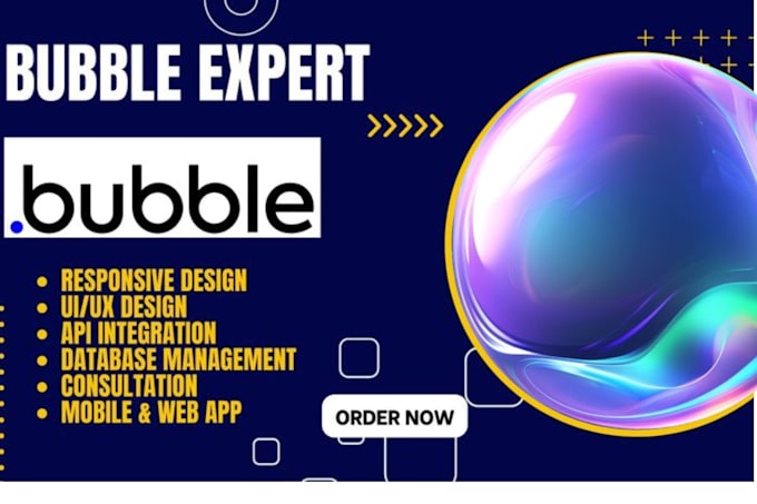 build develop bubble io flutterflow app web app mvp saas adalo website