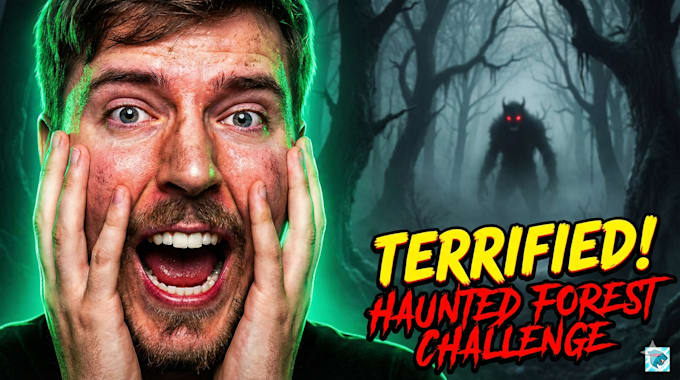 design high CTR youtube thumbnails in a documentary or mrbeast style