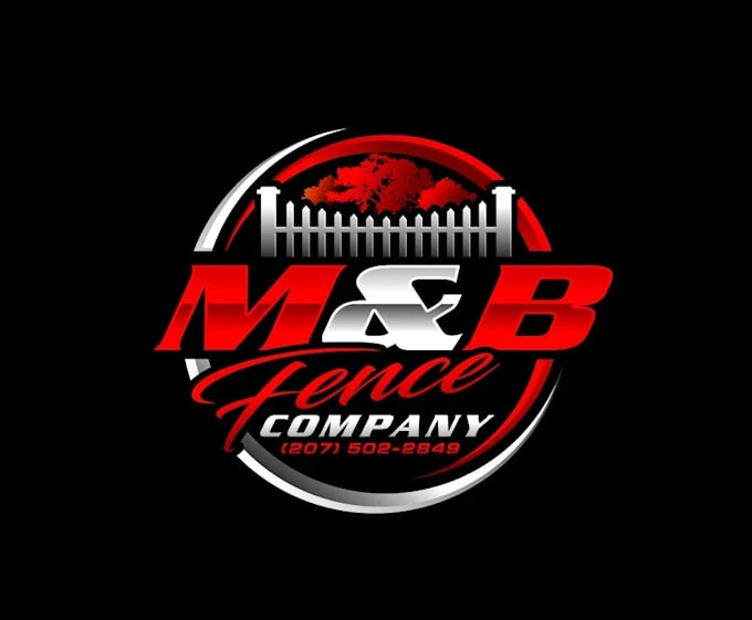create attractive and imagination fence logo design
