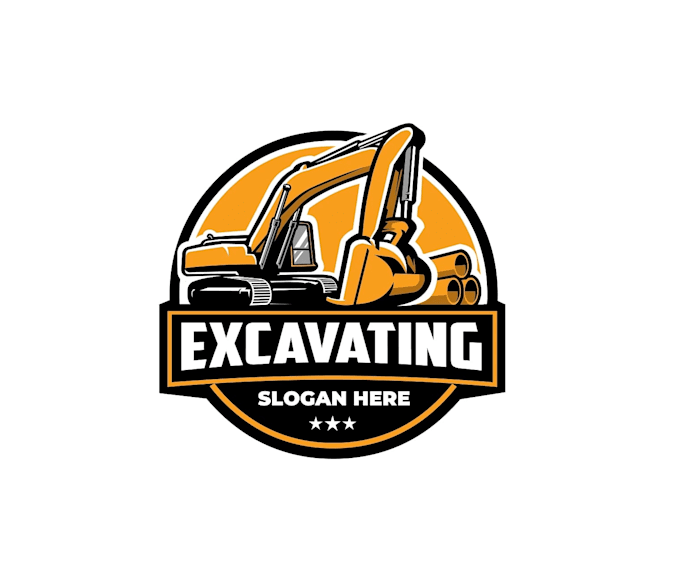 create professional and specially excavation logo design