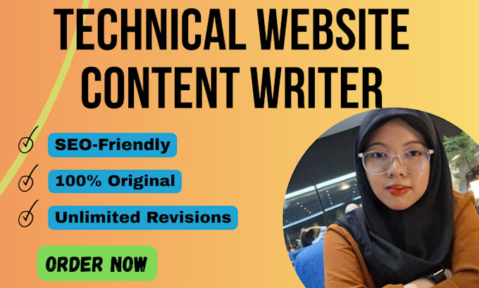 write SEO technical content for your tech blog