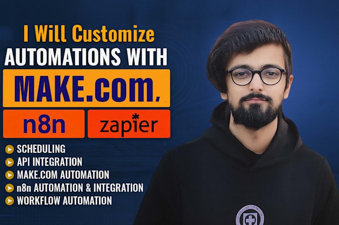 be your make, zapier and n8n ai automation expert