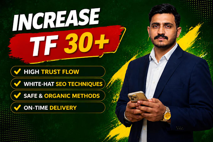 increase majestic trust flow tf 40 plus