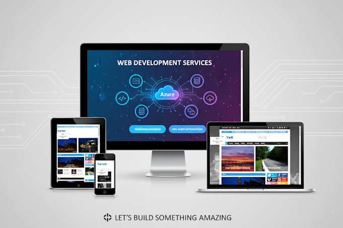 develop and support azure based web apps