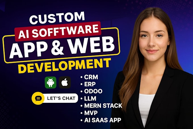 Software developer, web app, erp, saas app, pos inventory system, odoo ...