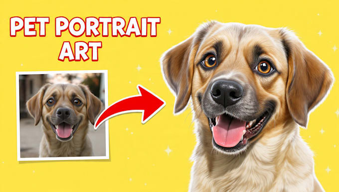 draw custom pet portrait or pet illustration in tattoo style