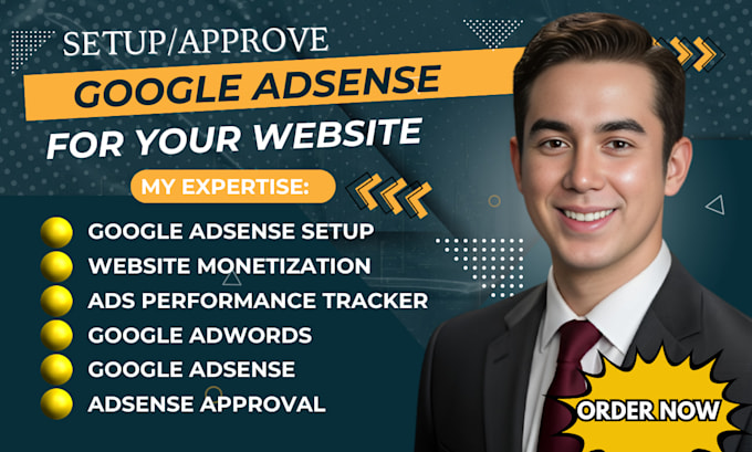 setup and optimize your website for google adsense approval