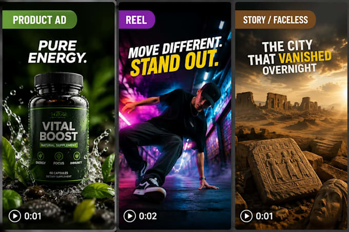 create engaging ai videos for reels, shorts, ads and social media