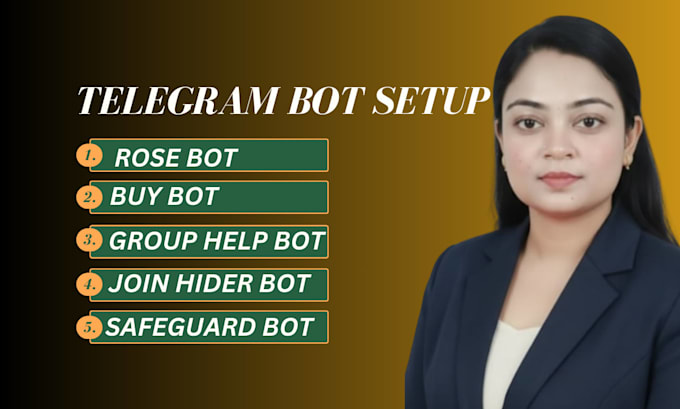 setup telegram bot for your group and channel
