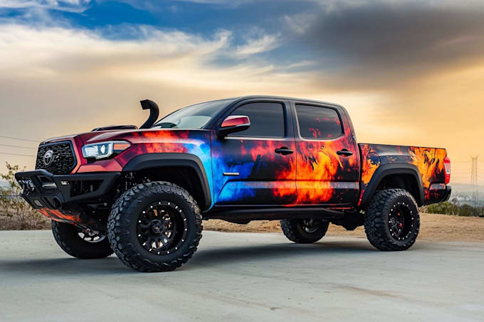 create and car wrap 3d vehicle models
