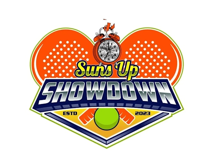 create graceful and fantastic tennis logo design