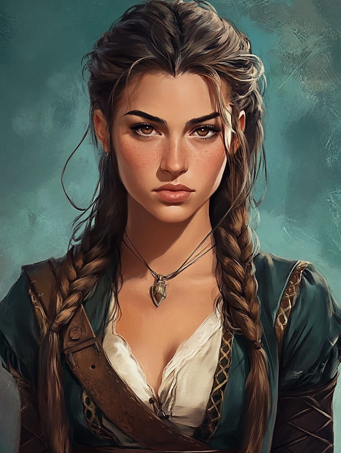 dnd character art and dnd character