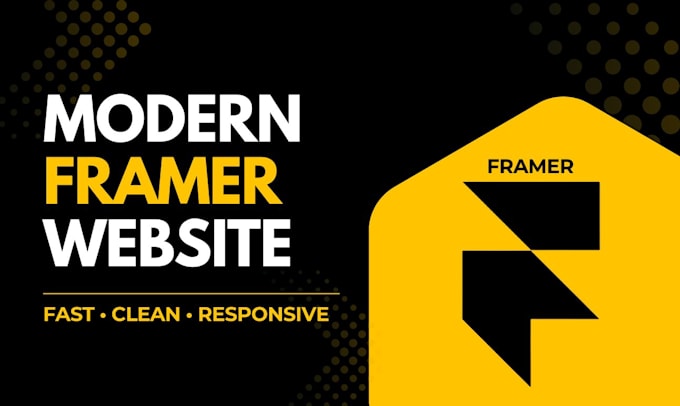 design a modern, responsive framer site as a pro framer developer