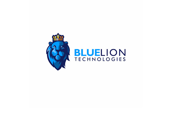 design unique lion company logo