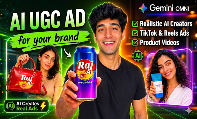 create commercial ai video advertisement for your product