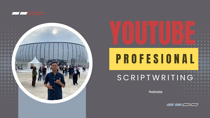 write scripts for youtube videos