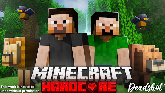 make eye catching minecraft thumbnails