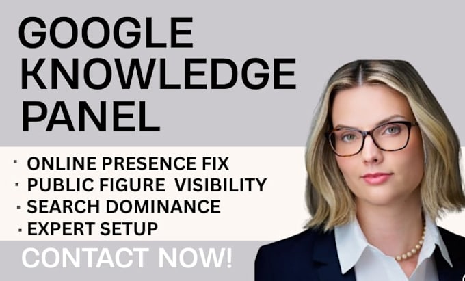 Create google knowledge panel or graph for authors and entrepreneur by ...