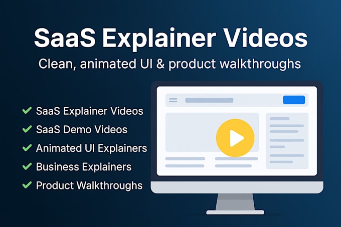 Create saas explainer explainer video saas demo explainer video for ...