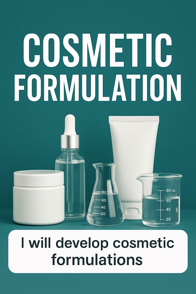 develop cosmetic formulations with complete procedure