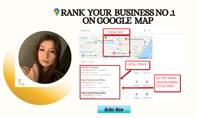 Enhance local seo on your google business listing to reach top gmb map ...