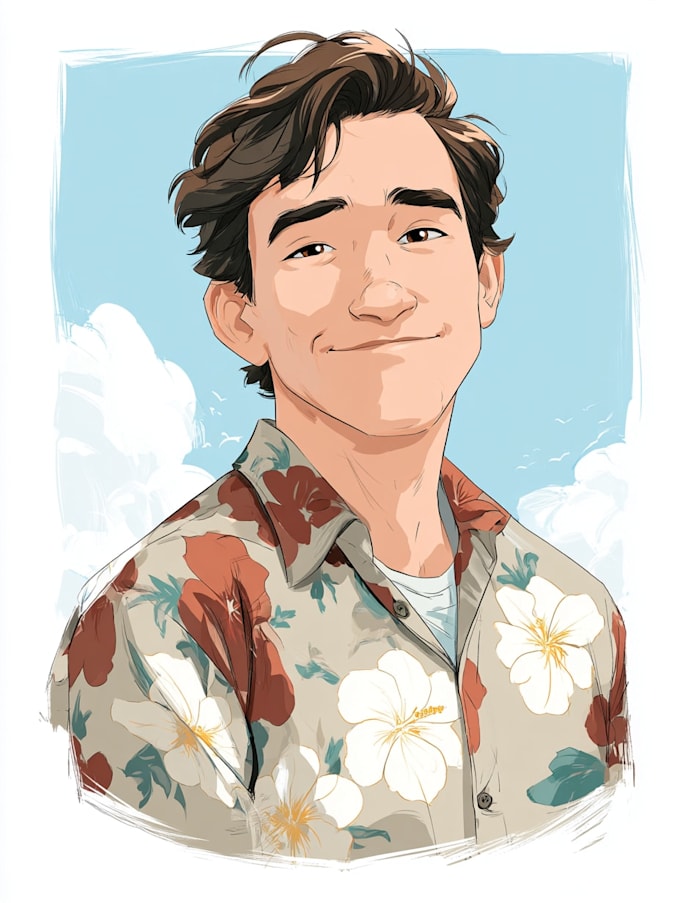 do disney cartoon portrait