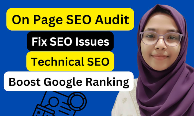 do on page SEO audit and fix all website issues