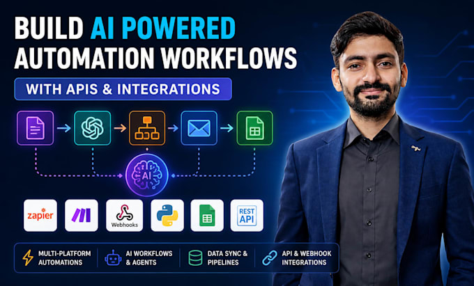build ai powered automation workflows with apis