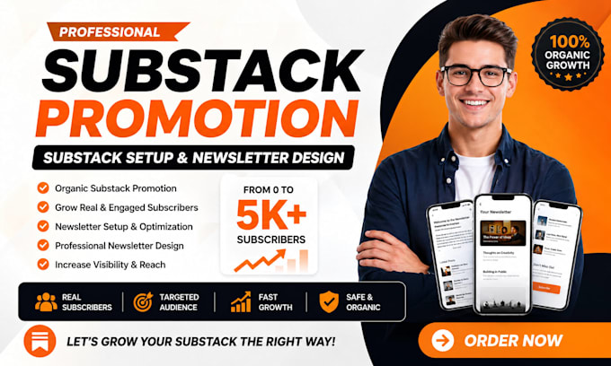 set up organic substack promotion substack subscribers substack newsletter