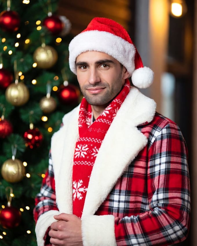 create holiday christmas instagram post