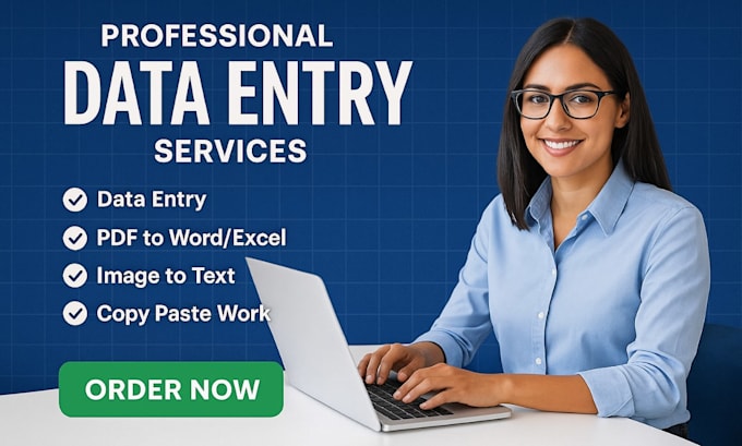 do data entry, data collection