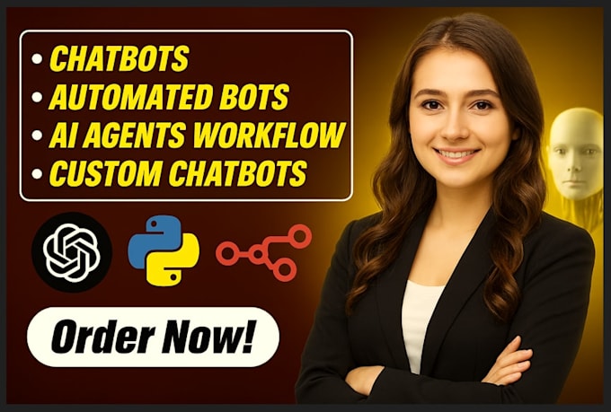 develop custom ai chatbot, ai agent, for your business