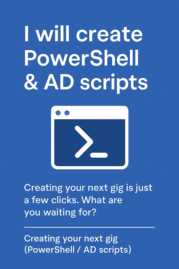 fix and automate activedirectory task using custom and tailoredpowershell script