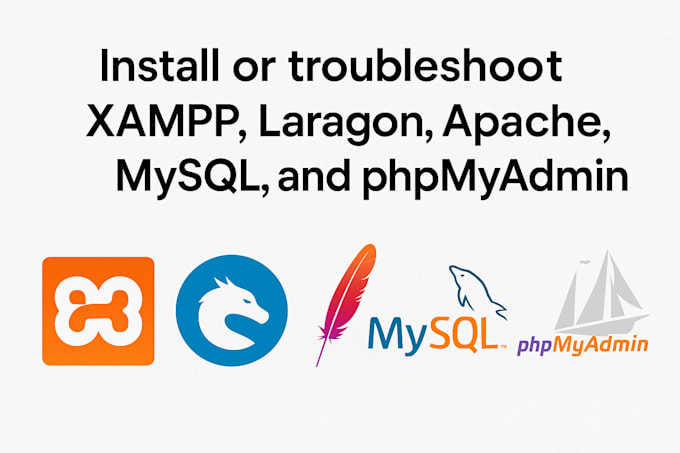 install, fix xampp, laragon, apache, mysql, and phpmyadmin ,wordpress localhost