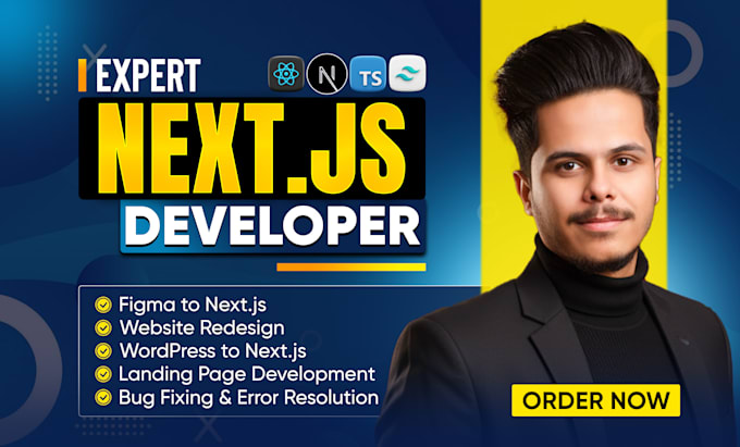 develop a modern web app using nextjs typescript and tailwind CSS