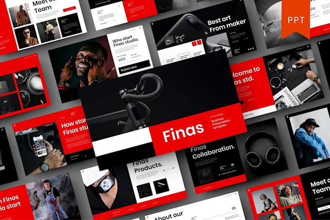 design powerpoint presentation and investor pitch deck design