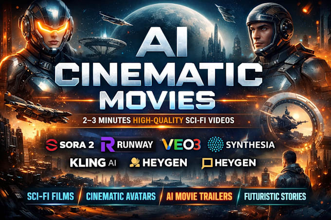 do a cinematic ai avartar video using seedance 2 0 runway sora2 kling ai veo3