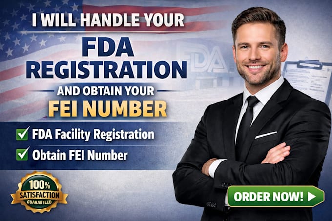 Cuide do seu registro na fda e obtenha seu número fei