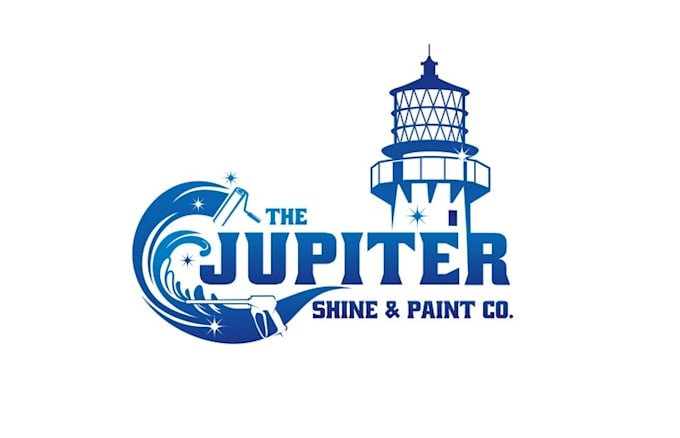 design creative professional cleaning painting car services logo