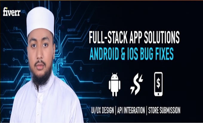 develop a professional native android and ios mobile app