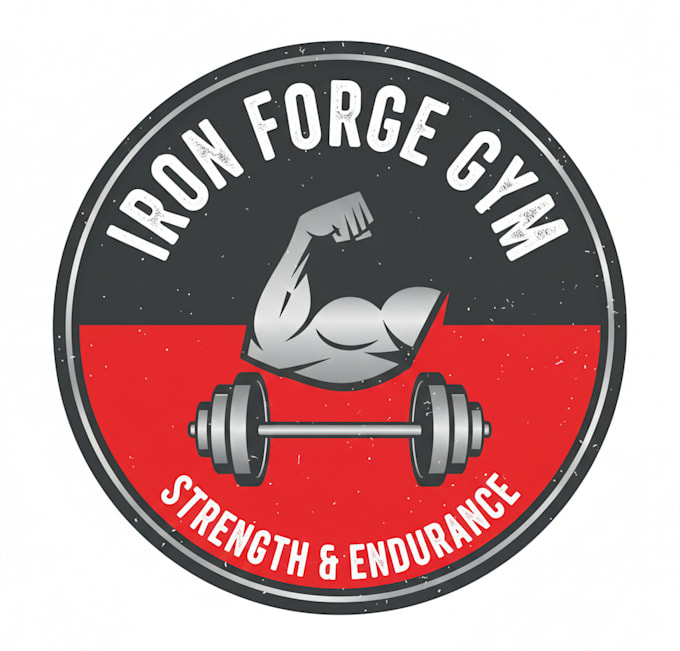 create a fitness gym logo